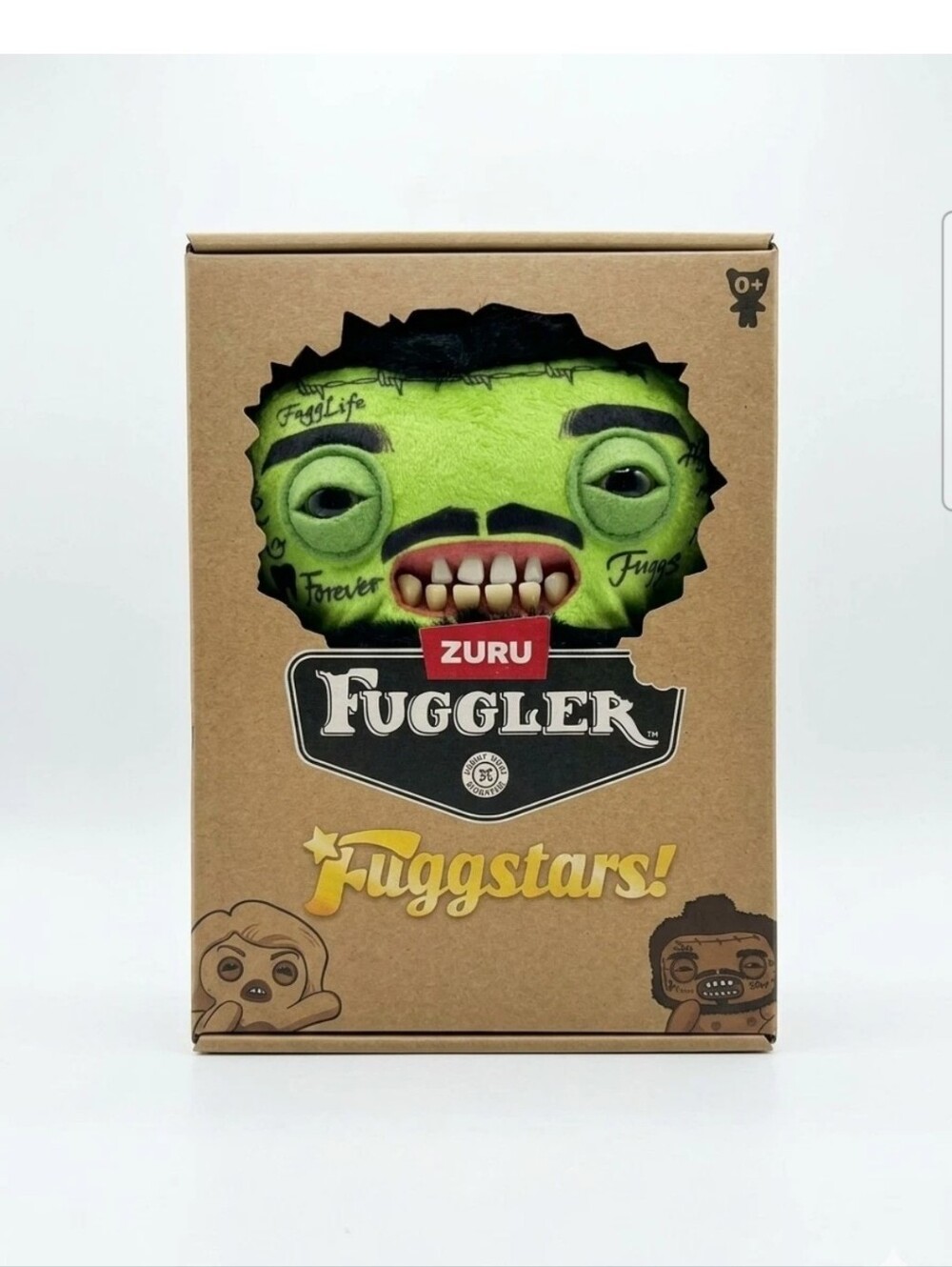 Fuggler Plush Toy - POST MALONE Fuggstars! POSTY New In Box